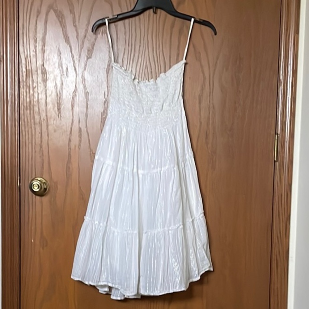 White Sparkle, Halter Top Dress